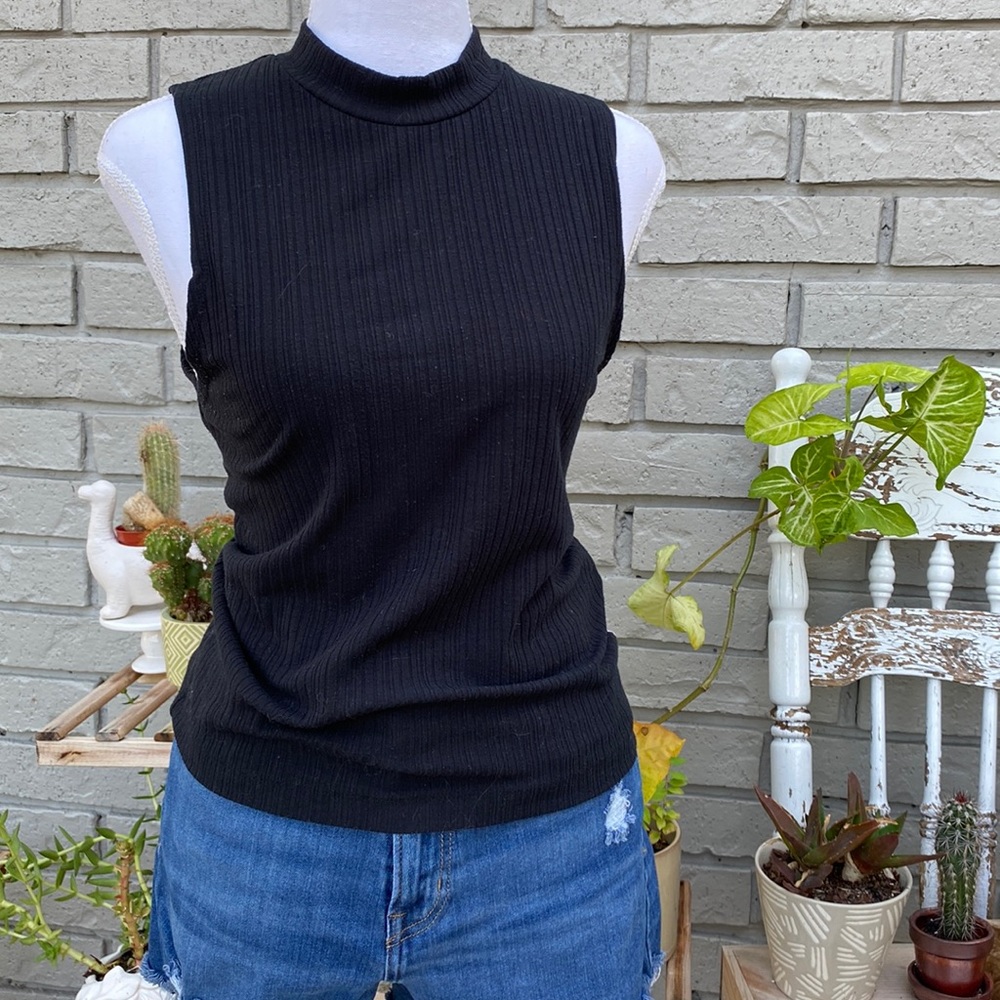 Black Vans Tank Top